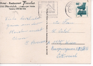 Ansichtskarte Hermann Löns, Mehrbildkarte